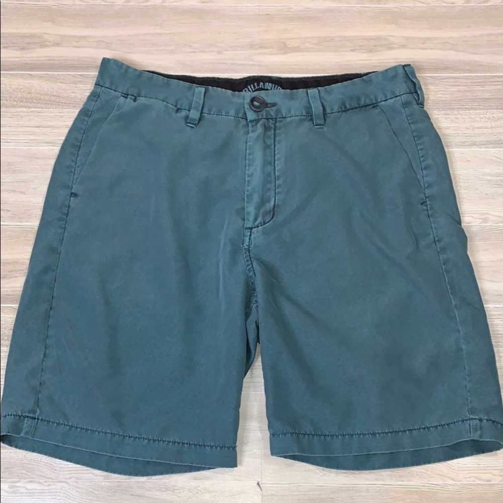 Billabong Men's Green/blue Shorts size 28